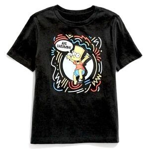Old Navy Kids Short Sleeve Bart Simpson Graphic Tee. Youth Large. 10-12. NEW.